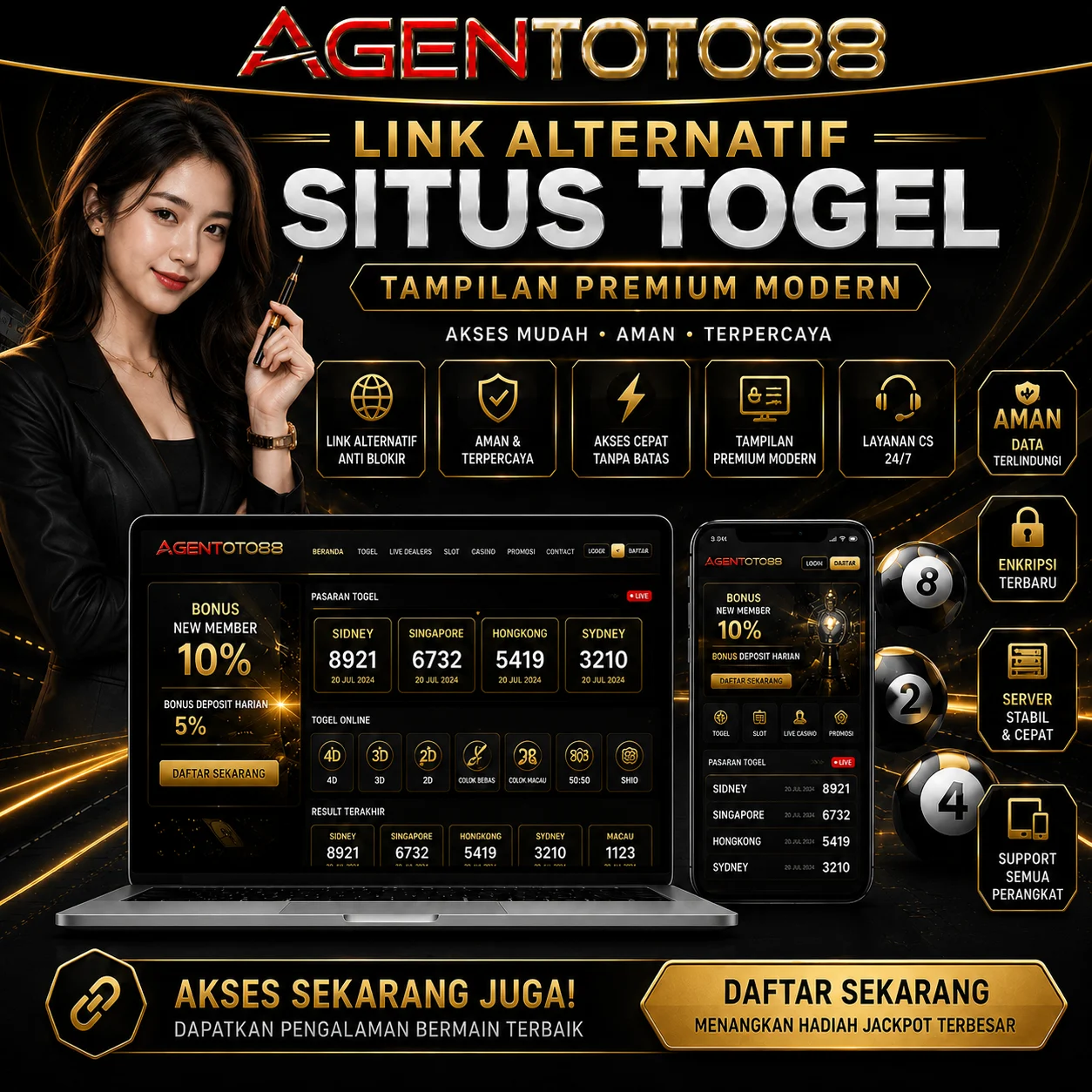 AGENTOTO88 | Link Alternatif Situs Togel Resmi & Terpercaya Dengan Tampilan Premium Modern