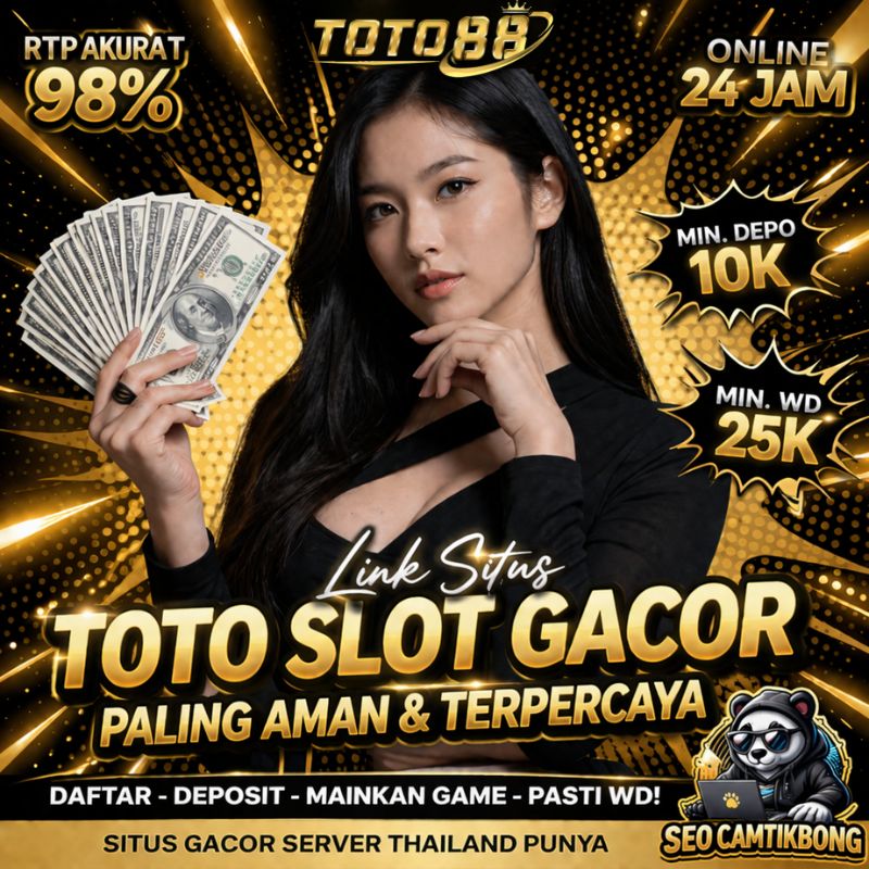 TOTO88 🪶 Andalan Situs Toto Slot Gacor Lagi viral #1 di Server Thailand Kemenangan Unlimited!