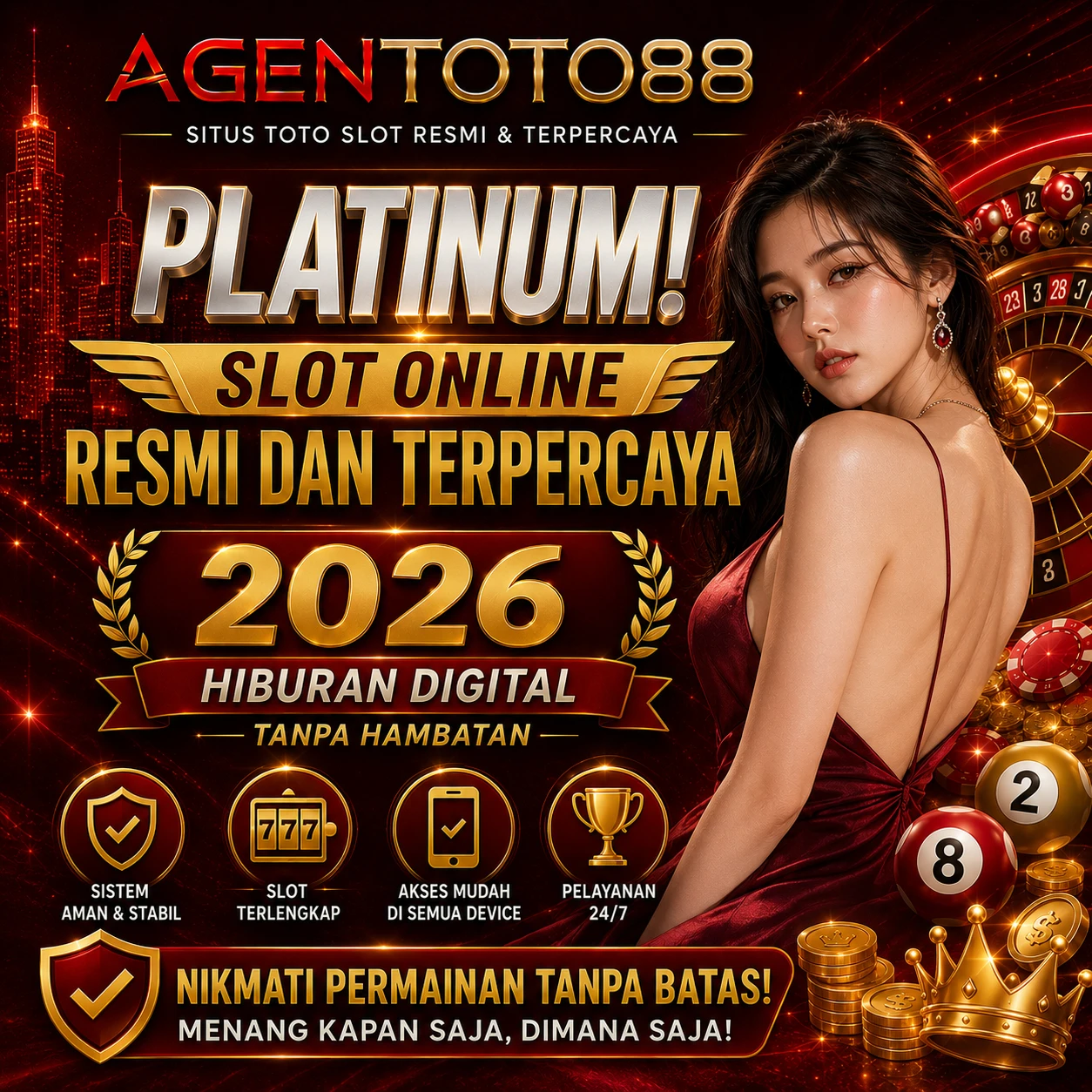 AGENTOTO88 : Platinum! Slot Online Resmi dan Terpercaya 2026 hiburan digital tanpa hambatan